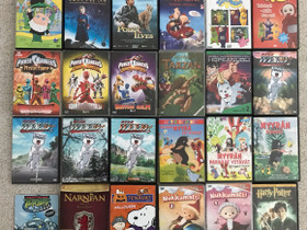 Lasten DVD elokuvat 24 kpl yhteishintaan, Elokuvat, Lappeenranta, Tori.fi