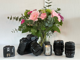 Fuji X-T2, 18-55mm, kuvauskahva ja salama, Kamerat, Kamerat ja valokuvaus, Riihimäki, Tori.fi Fuji X-T2, 18-55mm, kuvauskahva ja salama, Kamerat, Kamerat ja valokuvaus, Riihimäki, Tori.fi