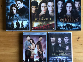 Houkutus / Twilight DVD elokuvat, 5 kpl, Elokuvat, Lappeenranta, Tori.fi