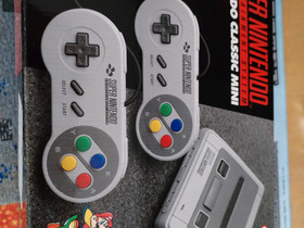 SNES Classic ja 2 ohjainta, Pelikonsolit ja pelaaminen, Viihde-elektroniikka, Kokkola, Tori.fi SNES Classic ja 2 ohjainta, Pelikonsolit ja pelaaminen, Viihde-elektroniikka, Kokkola, Tori.fi