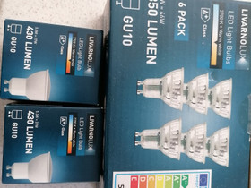 Led lamput GU10, uudet 8kpl, Sähkötarvikkeet, Rakennustarvikkeet ja työkalut, Tornio, Tori.fi Led lamput GU10, uudet 8kpl, Sähkötarvikkeet, Rakennustarvikkeet ja työkalut, Tornio, Tori.fi