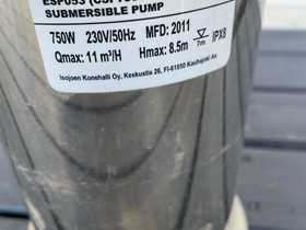 Uppopumppu, LVI ja putket, Rakennustarvikkeet ja työkalut, Pertunmaa, Tori.fi Uppopumppu, LVI ja putket, Rakennustarvikkeet ja työkalut, Pertunmaa, Tori.fi