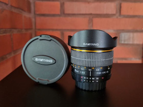 Samyang fish-eye 8 mm f3.5 Nikon, Objektiivit, Kamerat ja valokuvaus, Pello, Tori.fi