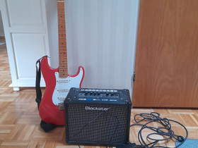 Stratocaster-sähkökitara ja Blackstar-vahvistin, Kitarat, bassot ja vahvistimet, Musiikki ja soittimet, Rauma, Tori.fi Stratocaster-sähkökitara ja Blackstar-vahvistin, Kitarat, bassot ja vahvistimet, Musiikki ja soittimet, Rauma, Tori.fi