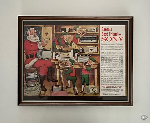 Sony Santa's Best Friend taulu