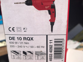 Milwaukee DE 10 RQX, uusi, Työkalut, tikkaat ja laitteet, Rakennustarvikkeet ja työkalut, Kajaani, Tori.fi Milwaukee DE 10 RQX, uusi, Työkalut, tikkaat ja laitteet, Rakennustarvikkeet ja työkalut, Kajaani, Tori.fi