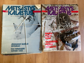 1980-luvun Metsästys ja Kalastus-lehdet, Lehdet, Kirjat ja lehdet, Joensuu, Tori.fi