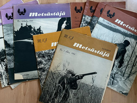 1960- ja 1970-luvun Metsästäjä-lehtiä, Lehdet, Kirjat ja lehdet, Joensuu, Tori.fi