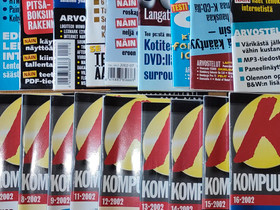 Kompuutteri lehtiä 2001-2002, Lehdet, Kirjat ja lehdet, Pori, Tori.fi