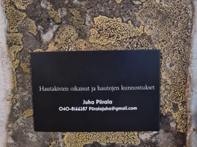 Hautakivi, Palvelut, Tornio, Tori.fi Hautakivi, Palvelut, Tornio, Tori.fi