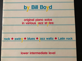 Pianonuottivihko Jazz delight by Bill Boyd, Oppikirjat, Kirjat ja lehdet, Lohja, Tori.fi
