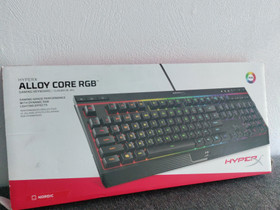 Hyperx Aalloy Core RGB gaming keyboard, Oheislaitteet, Tietokoneet ja lisälaitteet, Rauma, Tori.fi