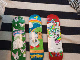 Ripndip deckejä, Rullaluistelu ja skeittaus, Urheilu ja ulkoilu, Jyväskylä, Tori.fi Ripndip deckejä, Rullaluistelu ja skeittaus, Urheilu ja ulkoilu, Jyväskylä, Tori.fi