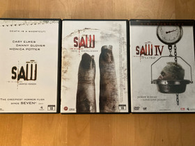 Saw 1, 2 ja 4, Elokuvat, Kurikka, Tori.fi