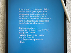 Apple ipad pro 2018/2019 12.9 Wi-Fi, Tabletit, Tietokoneet ja lisälaitteet, Hämeenlinna, Tori.fi Apple ipad pro 2018/2019 12.9 Wi-Fi, Tabletit, Tietokoneet ja lisälaitteet, Hämeenlinna, Tori.fi