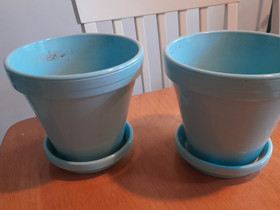 Maalatut saviruukut, Ruukut, kivet ja koristeet, Piha ja puutarha, Joensuu, Tori.fi Maalatut saviruukut, Ruukut, kivet ja koristeet, Piha ja puutarha, Joensuu, Tori.fi