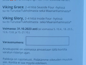 Vikin Line risteily etuseteli, Matkat, risteilyt ja lentoliput, Matkat ja liput, Hyvinkää, Tori.fi Vikin Line risteily etuseteli, Matkat, risteilyt ja lentoliput, Matkat ja liput, Hyvinkää, Tori.fi