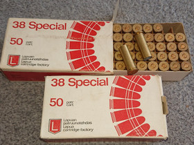 Lapua 38 Special patruunaa, Aseet ja patruunat, Metsästys ja kalastus, Vihti, Tori.fi Lapua 38 Special patruunaa, Aseet ja patruunat, Metsästys ja kalastus, Vihti, Tori.fi