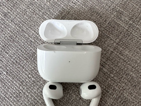 AirPods 3. Sukupolvi, Audio ja musiikkilaitteet, Viihde-elektroniikka, Savonlinna, Tori.fi AirPods 3. Sukupolvi, Audio ja musiikkilaitteet, Viihde-elektroniikka, Savonlinna, Tori.fi