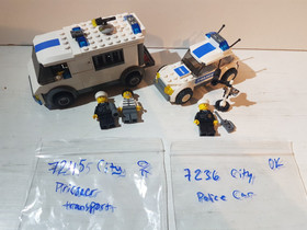 Lego City poliisiautot 2kpl, Lelut ja pelit, Lastentarvikkeet ja lelut, Kaarina, Tori.fi Lego City poliisiautot 2kpl, Lelut ja pelit, Lastentarvikkeet ja lelut, Kaarina, Tori.fi