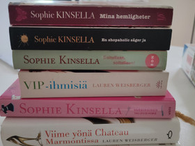 Lauren Weisberger, Sophie Kinsella, Kaunokirjallisuus, Kirjat ja lehdet, Laihia, Tori.fi Lauren Weisberger, Sophie Kinsella, Kaunokirjallisuus, Kirjat ja lehdet, Laihia, Tori.fi