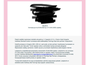 Flamingo perhepaketti sis.majoitus 4hlö, Matkat, risteilyt ja lentoliput, Matkat ja liput, Joensuu, Tori.fi Flamingo perhepaketti sis.majoitus 4hlö, Matkat, risteilyt ja lentoliput, Matkat ja liput, Joensuu, Tori.fi