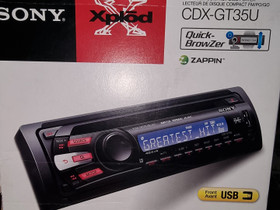 Sony cdx-gt35u, Autostereot ja tarvikkeet, Auton varaosat ja tarvikkeet, Kirkkonummi, Tori.fi Sony cdx-gt35u, Autostereot ja tarvikkeet, Auton varaosat ja tarvikkeet, Kirkkonummi, Tori.fi