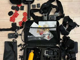 GoPro hero 5 black setti, Kamerat, Kamerat ja valokuvaus, Hamina, Tori.fi GoPro hero 5 black setti, Kamerat, Kamerat ja valokuvaus, Hamina, Tori.fi