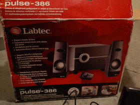 Labtec Pulse-386 kauti, Audio ja musiikkilaitteet, Viihde-elektroniikka, Hämeenlinna, Tori.fi