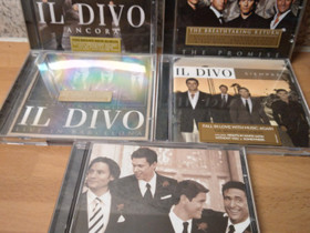 IL DIVO CD-Levyt 5kpl, Musiikki CD, DVD ja äänitteet, Musiikki ja soittimet, Oulu, Tori.fi