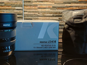HD PENTAX-D FA 15-30mm F2.8ED SDM WR, Objektiivit, Kamerat ja valokuvaus, Tampere, Tori.fi HD PENTAX-D FA 15-30mm F2.8ED SDM WR, Objektiivit, Kamerat ja valokuvaus, Tampere, Tori.fi