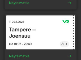 (Opiskelija) junaliput, Matkat, risteilyt ja lentoliput, Matkat ja liput, Tampere, Tori.fi (Opiskelija) junaliput, Matkat, risteilyt ja lentoliput, Matkat ja liput, Tampere, Tori.fi