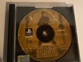 PS1 Medal of Honor Underground, Pelikonsolit ja pelaaminen, Viihde-elektroniikka, Kajaani, Tori.fi PS1 Medal of Honor Underground, Pelikonsolit ja pelaaminen, Viihde-elektroniikka, Kajaani, Tori.fi