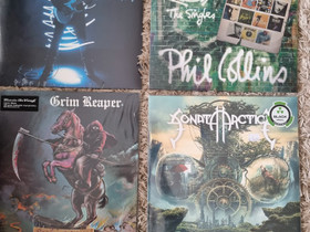 Vinyyliä Satriani, Phil Collins, Sonata Arctica, Musiikki CD, DVD ja äänitteet, Musiikki ja soittimet, Ii, Tori.fi