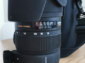 Canon EF Sigma apo DG 70-200mm 1:2.8II, Objektiivit, Kamerat ja valokuvaus, Hämeenlinna, Tori.fi
