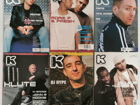Knowledge magazines, Hip Hop-Breaks-Drum&Bass, Lehdet, Kirjat ja lehdet, Ylöjärvi, Tori.fi