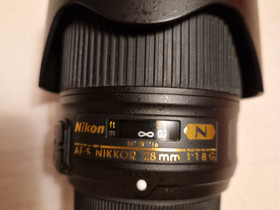 Nikon AF-S Nikkor 28mm f 1.8 G, Objektiivit, Kamerat ja valokuvaus, Jyväskylä, Tori.fi Nikon AF-S Nikkor 28mm f 1.8 G, Objektiivit, Kamerat ja valokuvaus, Jyväskylä, Tori.fi