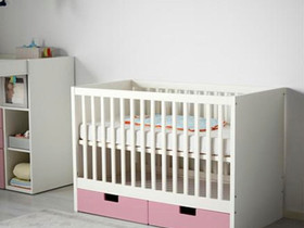 STUVA vauvan sänky laatikoilla vaaleanpunainen, Tuolit, sängyt ja kalusteet, Lastentarvikkeet ja lelut, Vaasa, Tori.fi