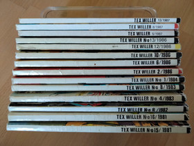 Tex Willer sarjakuvia v 81-87, Sarjakuvat, Kirjat ja lehdet, Hattula, Tori.fi Tex Willer sarjakuvia v 81-87, Sarjakuvat, Kirjat ja lehdet, Hattula, Tori.fi