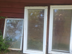 Ikkunat tuplalaseilla 3 kpl, Ikkunat, ovet ja lattiat, Rakennustarvikkeet ja työkalut, Loppi, Tori.fi