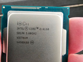 Intel i3-4160 prossu, Komponentit, Tietokoneet ja lisälaitteet, Lappeenranta, Tori.fi