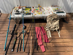 Kalastuspaketti, Kalastustarvikkeet, Metsästys ja kalastus, Espoo, Tori.fi Kalastuspaketti, Kalastustarvikkeet, Metsästys ja kalastus, Espoo, Tori.fi