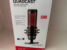HyperX QuadCast -USB Mikrofoni (Avaamaton), Oheislaitteet, Tietokoneet ja lisälaitteet, Helsinki, Tori.fi HyperX QuadCast -USB Mikrofoni (Avaamaton), Oheislaitteet, Tietokoneet ja lisälaitteet, Helsinki, Tori.fi