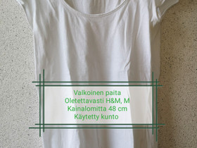 H&M valkoinen t-paita M, Vaatteet ja kengät, Salo, Tori.fi H&M valkoinen t-paita M, Vaatteet ja kengät, Salo, Tori.fi
