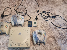 Sega Dreamcast, Pelikonsolit ja pelaaminen, Viihde-elektroniikka, Lahti, Tori.fi Sega Dreamcast, Pelikonsolit ja pelaaminen, Viihde-elektroniikka, Lahti, Tori.fi