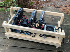 Louhintaan puinen kehikko, rig, 4-6 gpu, Muu tietotekniikka, Tietokoneet ja lisälaitteet, Helsinki, Tori.fi Louhintaan puinen kehikko, rig, 4-6 gpu, Muu tietotekniikka, Tietokoneet ja lisälaitteet, Helsinki, Tori.fi