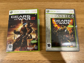 Xbox 360 Gears of war & Gears of war 2, Pelikonsolit ja pelaaminen, Viihde-elektroniikka, Oulu, Tori.fi