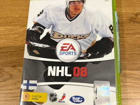 Xbox 360 NHL 08, Pelikonsolit ja pelaaminen, Viihde-elektroniikka, Oulu, Tori.fi