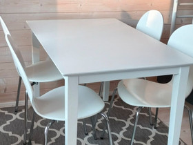 Pöytä 125x75, Pöydät ja tuolit, Sisustus ja huonekalut, Imatra, Tori.fi