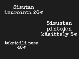 Sisustan puhdistus, Palvelut, Kontiolahti, Tori.fi Sisustan puhdistus, Palvelut, Kontiolahti, Tori.fi